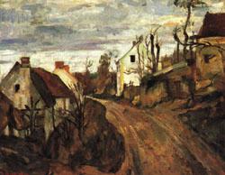 Paul Cezanne Village Road Norge oil painting art